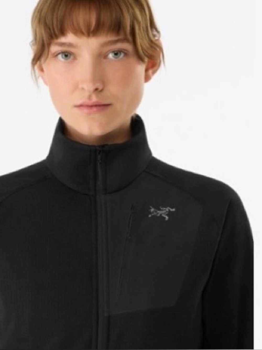 Arc'teryx Delta Women’s SZ L Black Full-Zip Performance Jacket